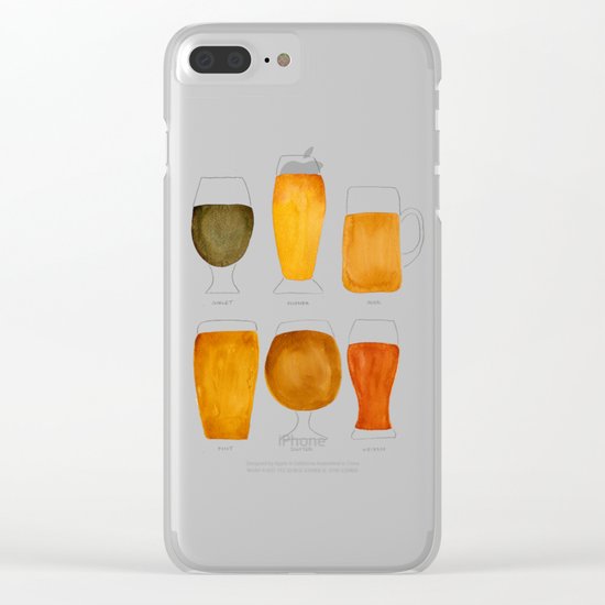 Beer Clear iPhone Case