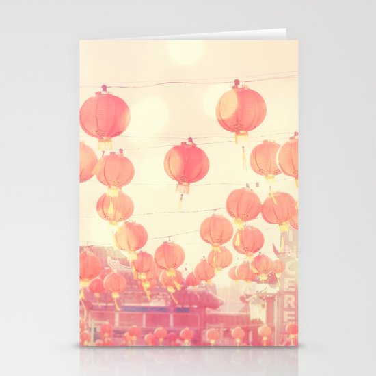 Chinatown. Los Angeles photograph Stationery Cards