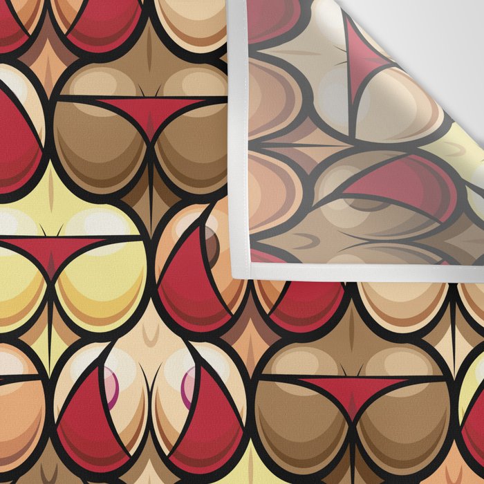 World Cups Flags Bikini Tops Boobs Pinup Cool Wall Decor Art Print