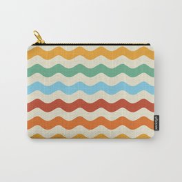 Sea Waves (Stylized Patterns 19) Carry-All Pouch