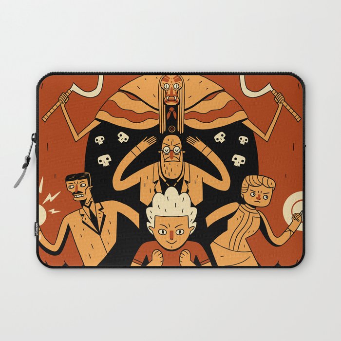 Super Science Friends Kickstarter Poster Laptop Sleeve