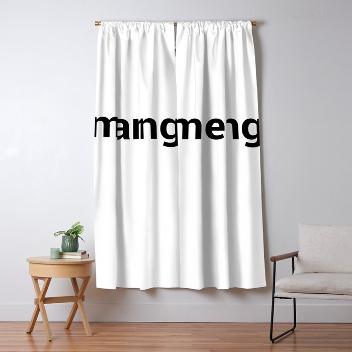 Meaning Blackout Curtain By Kennethswater Society6