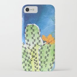 Stitched Cactus iPhone Case