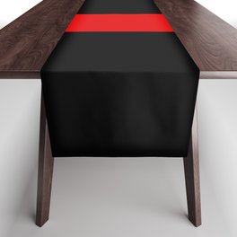 Letter L (Red & Black) Table Runner