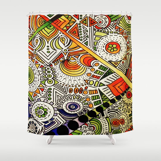 All Seeing Shower Curtain