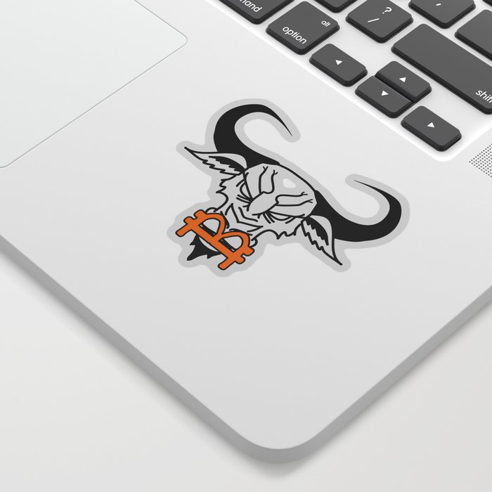 The Crypto Bull Sticker