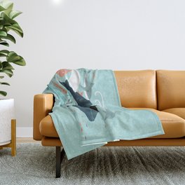 Under the Sea Menagerie Throw Blanket