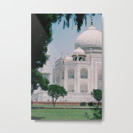 Beautiful View of The Taj Mahal Indian Islamic Architecture 7 Wonders Oriental Boho Cultural Style Metal Print | Lindian, Architecture, Islamic, Culturalstyle, Boho, Photo, Viewof, Bieutiful, Tajmaha, Oriental 