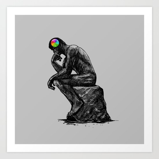 iThink Art Print