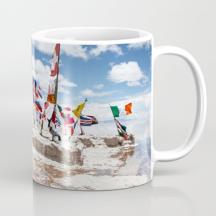Salar de Uyuni International Flags Coffee Mug