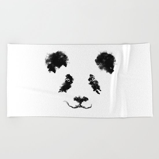 Clouds Panda Beach Towel