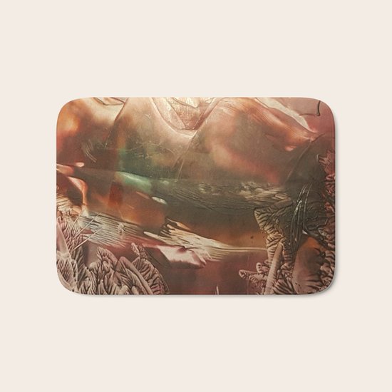 Red Mountains Bath Mat