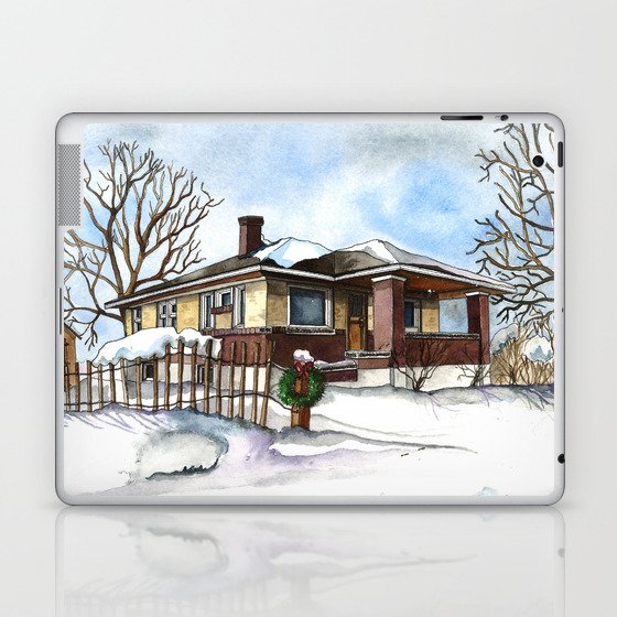 A Bungalow in the Country Laptop & iPad Skin