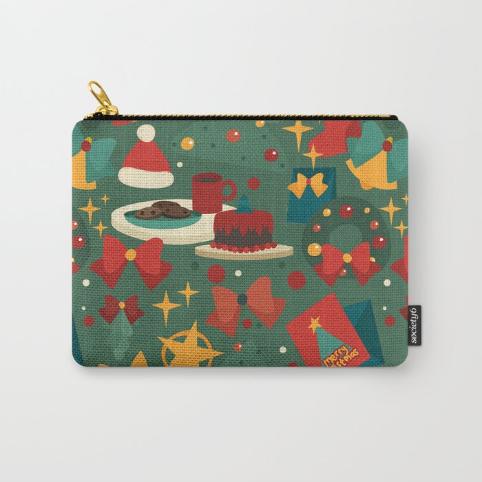 Classic Christmas Carry-All Pouch