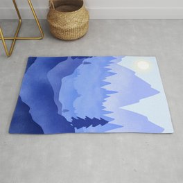 Cold Winter Day Rug