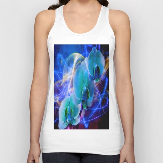 Prismatic Orchid Swirl Unisex Tank Top