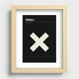 Nihilism Recessed Framed Print