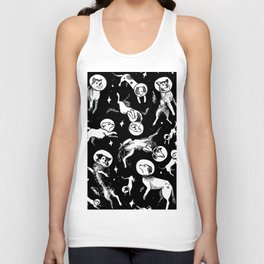 Space Dogs Unisex Tank Top