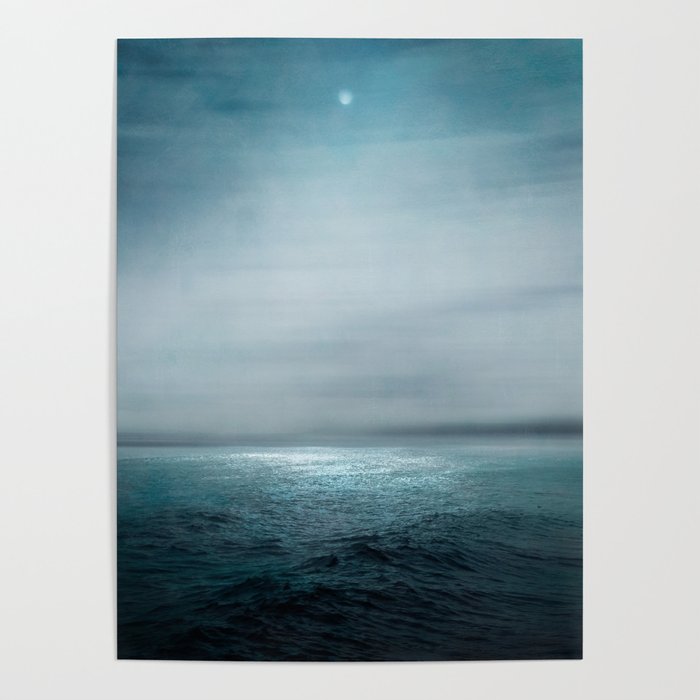 Sea Under Moonlight Poster