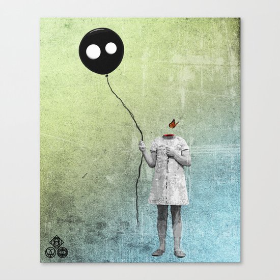 not letting go Canvas Print