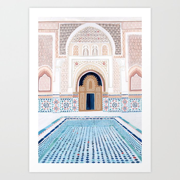 Marrakech, Morocco Art Print