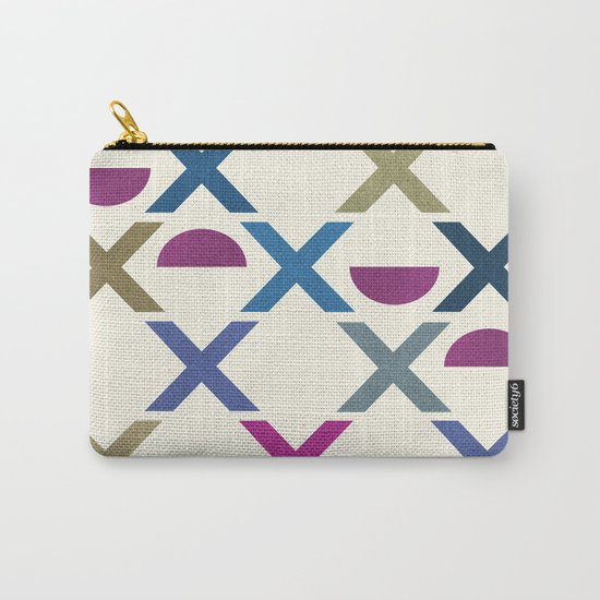 Abstract Unique Pattern Carry-All Pouch