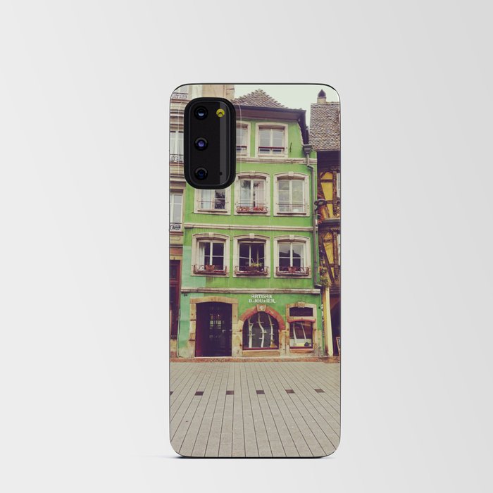 Old building in Strasbourg, France  Android Card Case