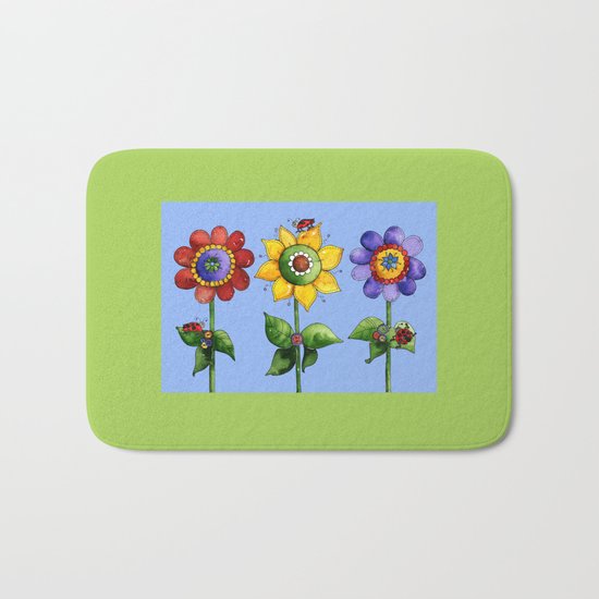 The Three Amigos I Bath Mat