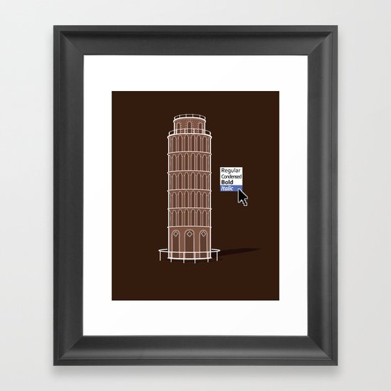 Italyc Framed Art Print