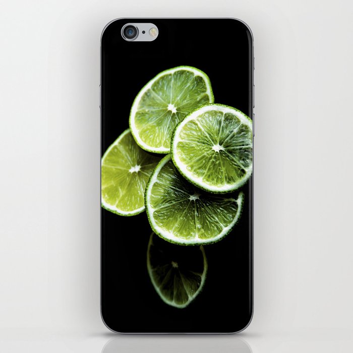 lemon lima iPhone Skin
