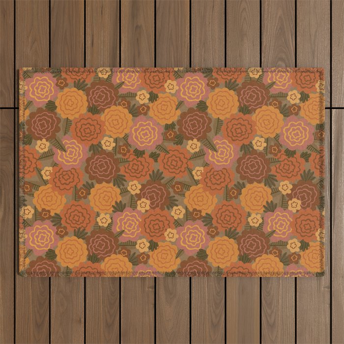I must have flowers, always, and always. Outdoor Rug