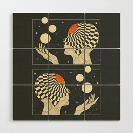 If We Do Not Change - Mid Century Modern - Meditation - Spiritual - Psychedelic - Retro - 70s - 60s  Wood Wall Art