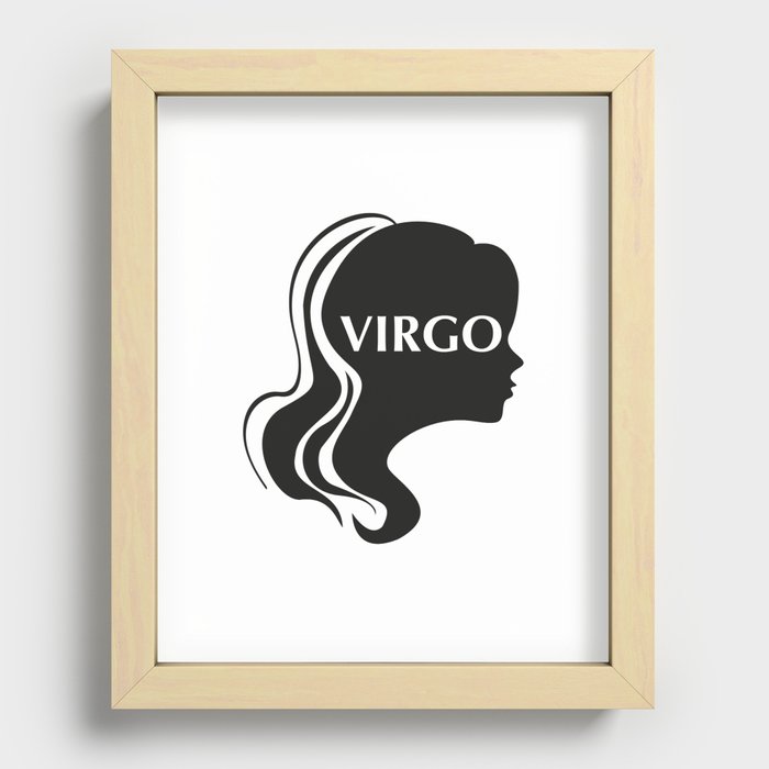 Virgo Recessed Framed Print