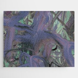 Abstract expressionist Art. Abstract Painting 72. Jigsaw Puzzle