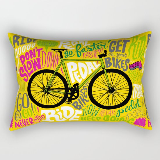 RIDE YOUR BIKES Rectangular Pillow