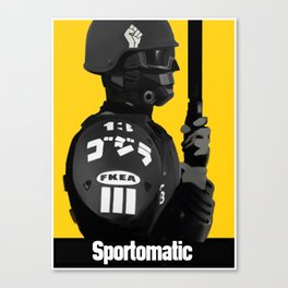 Sporto Propaganda  Canvas Print