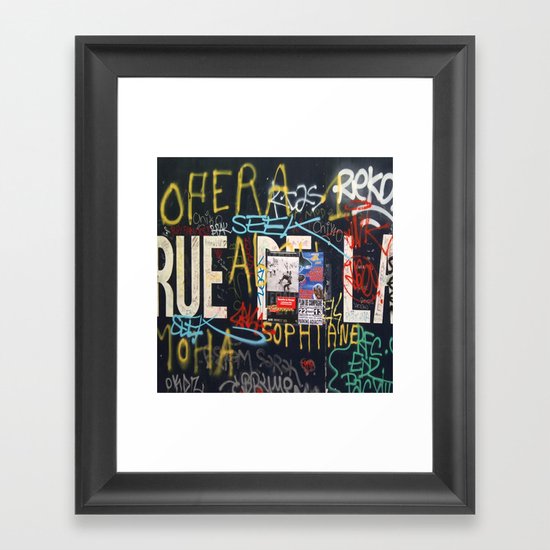 RUEDELA Framed Art Print