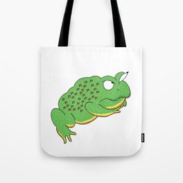 Grumpy ol' Bullfrog Tote Bag