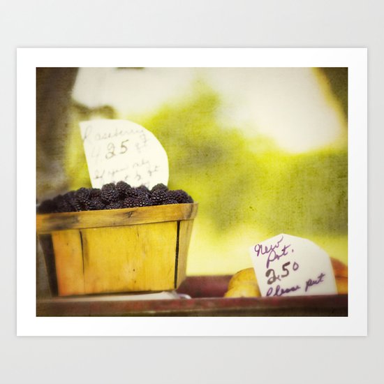 Roadside Art Print