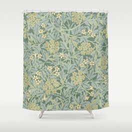 William Morris vintage floral pattern Shower Curtain
