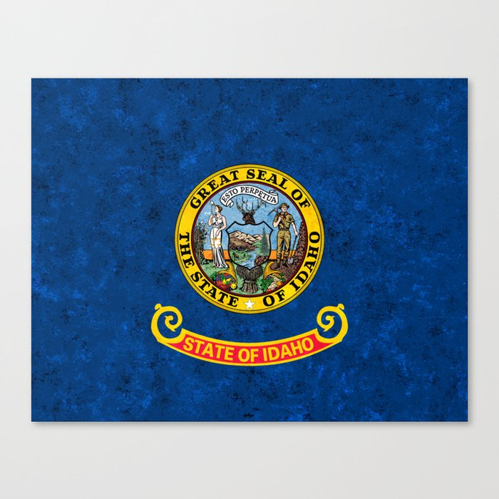 State Flag of Idaho Canvas Print