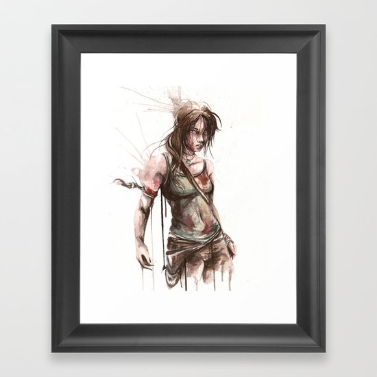 Lara Framed Art Print