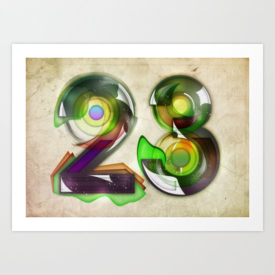23 Art Print