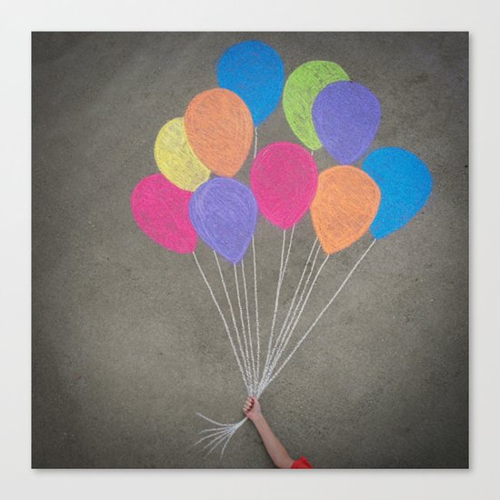 Up up and away Canvas Print