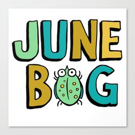 June Bug Canvas Print