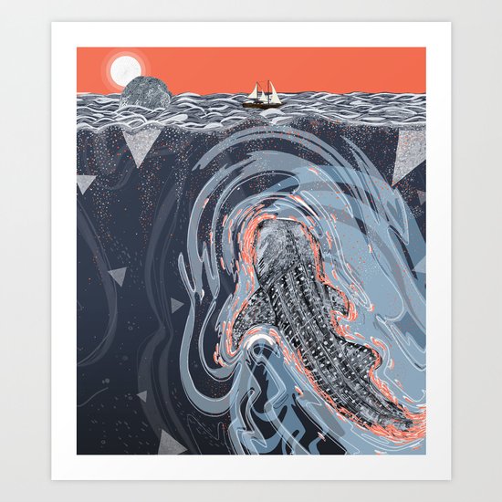 Beneath Art Print