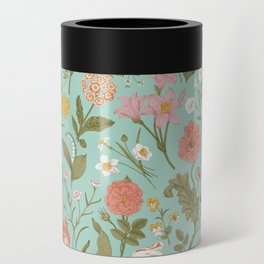 Dreamy Meadow Blossoms Cottage Garden Flowers Can Cooler