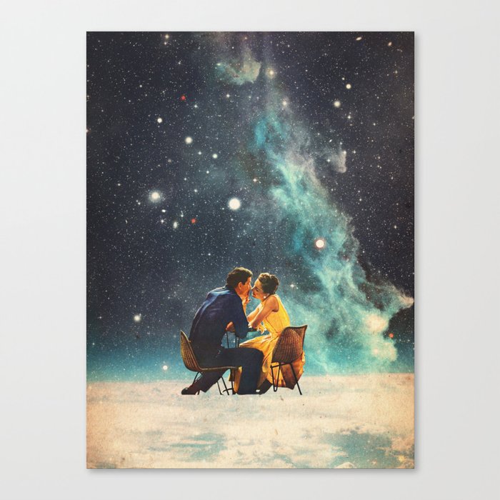 I'll Take you to the Stars for a second Date Canvas Print