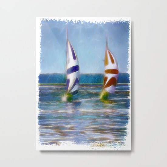 The Wind In Your Sails Metal Print