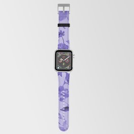 Violet posy floral botanical Apple Watch Band